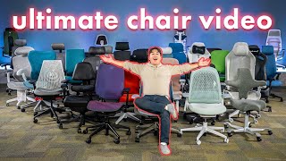 BEST CHAIR BUYING GUIDE for EVERY Height and Budget 20242025 [upl. by Neyu856]