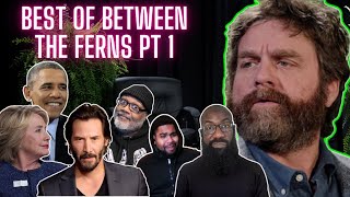 Between Two Ferns Part 1 Reaction Deadpan Humor and Awkward Exchanges with Celebrities [upl. by Haim308]