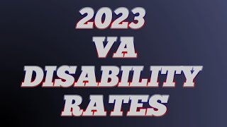 2023 VA Disability Pay Chart With amp Without Dependents [upl. by Ripp]