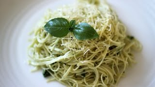 Basil Pesto Pasta Recipe [upl. by Inanak358]