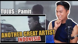 TULUS  Pamit Official Music Video  REACTION [upl. by Kaehpos]