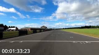 Frustratingly Consistent laps of Croft Circuit  GSXR1000R  James Whitham Trackday [upl. by Elbert]