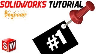 SolidWorks Beginner Tutorial 1 Interface Add ins New Part Options  Units [upl. by Dirrej]