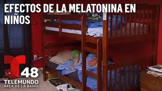 Uso de melatonina podría causar efectos secundarios peligrosos en niños [upl. by Cristionna877]