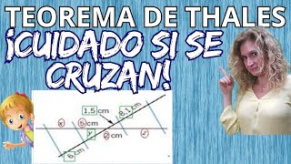 THALES EJERCICIO RESUELTO CÁLCULO DE TRES SEGMENTOS [upl. by Nivlam26]