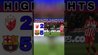 Crvena Zvezda vs Barcelona  Highlights and Goals Champions League  Liga Champions  2024 short [upl. by Ardnad196]