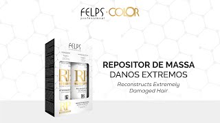 Reconstrução Capilar Felps Professional  RP Premium [upl. by Egap]