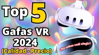 👉Las 5 Mejores Gafas de Realidad Virtual para 2024 Calidad Precio✅ [upl. by Nimad]