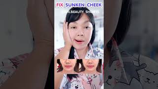 Improve one side Sunken Cheek and Hight Cheekbones [upl. by Babby]