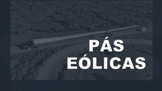 VOCÊ SABE COMO É FEITO O TRANSPORTE DE PÁS EÓLICAS [upl. by Nodal]