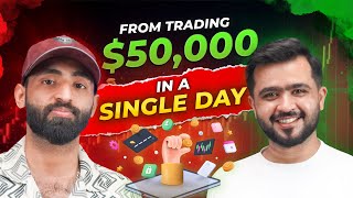 He Earn 50000 In A Single Day From Crypto Trading In Pakistan  Make Money With Crypto Trading [upl. by Esinaj]