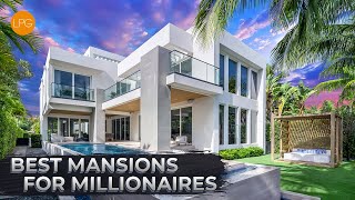 2 HOUR TOUR OF THE MOST LUXURIOUS HOMES amp MANSIONS OF MILLIONAIRES [upl. by Cyrilla433]