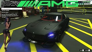 Mercedes AMG GT GTA 5 Benefactor Schlagen GT Vehicle Customization Black Lights NEW [upl. by Dolli777]