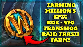 WoW New Epic Boe Trash Farm In Amirdrassil The Dream Hope Raid  Dragonflight Gold Farming [upl. by Keelin]