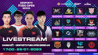 🏆 DESPORTS PUBG OPEN SERIES 5  VÒNG CHUNG KẾT DNB PU DAM STA INO POE BING CHILLING [upl. by Mabelle879]