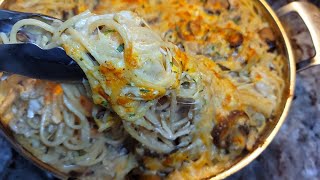 Try this chicken and pasta for dinner  Chicken Tetrazzini cooking [upl. by Rebmik]