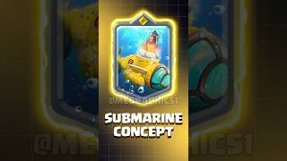 SUBMARINE Concept⚓️🌊 clashroyale boombeach [upl. by Rausch279]