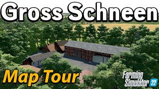 CRACKING NEW GERMAN MAP 🚜 GROSS SCHNEEN MAP TOUR 🗺️ GRAINMAN TRAVELS ✈️ [upl. by Brenan148]