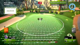 Powerstar Golf Gameplay 1  Xbox One  Lets Play Powerstar Golf German [upl. by Atilehs1]