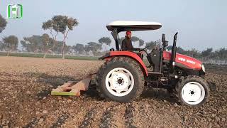 YTO tractor ef 408 4x4 in Pakistan cultivator performance [upl. by Sardella]