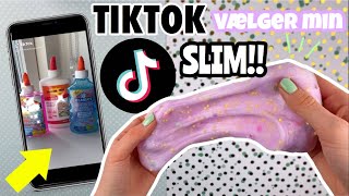 TIKTOK VÆLGER MIN SLIM [upl. by Lenhart561]