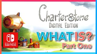 Charterstone Digital Nintendo Switch  overview and performance of a brilliant board game [upl. by Gnirps84]