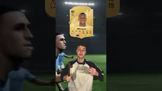 Arreglo la carta de Mbappé mbappe realmadrid fifa fc25 ea ps5 gaming futbol shorts [upl. by Eliot541]