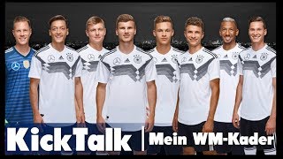 Die große DFB WMKaderanalyse Riesenüberraschungen und 48 Spieler für 23 Plätze  KickTalk [upl. by Claudy900]