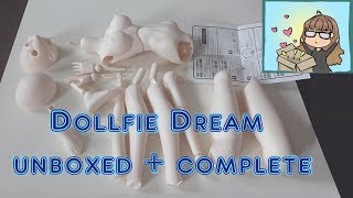 dollfie dream unboxing and putting together [upl. by Guinna]