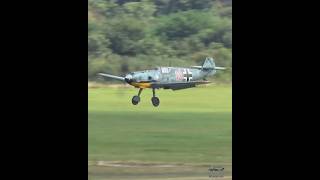 Messerschmitt Bf 109 quotEmilquot landing bf109 messerschmitt luftwaffe [upl. by Veda]