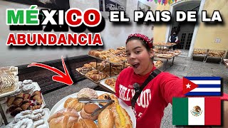 🇨🇺Cubana en una Panadería🥖 por PRIMERA VEZ 😱en MÉXICO 🇲🇽En Cuba hasta el Pan lo CONTROLAN 🥲 [upl. by Oine]