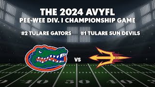 The 2024 AVYFL PeeWee Div I Championship Game [upl. by Petracca718]