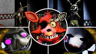 Ultimate Custom Night 2  Extras  All Cutscenes  Offices [upl. by Ettereve]