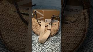 ZARA Raffia SUMMER BAG unboxing MUST HAVE [upl. by Norved]