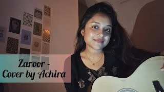 Zaroor  Guitar cover  Achira [upl. by Analaf]