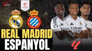 🔴LIVE REAL MADRID  ESPANYOL  HALA MADRID ❤  6e JOURNÉE LIGA  EN DIRECT [upl. by Enimzzaj]