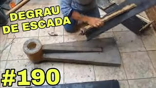 190 Como concretar Degrau de Escada prémoldada Parte 2 [upl. by Langille]