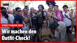 Diese verrückten Outfits tragen die Raver an der Street Parade 2024 [upl. by Artapoelc]