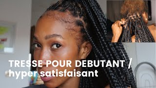 TRESSES POUR DÉBUTANTS  FAIRE SOIS MÊME  facile et pratique [upl. by September]