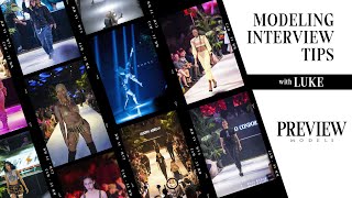 MustKnow Modeling Interview Tips to Land Your Dream Agent [upl. by Fraser]