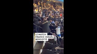 LE MATCH FRANCEISRAËL BOYCOTTÉ [upl. by Ursula357]