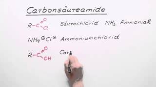 Carbonsäureamide  Chemie  Organische Chemie [upl. by Sully]