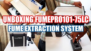 Unboxing and Installation of FUMEPRO10175LC Fume Extraction System  Buy 9316134502 [upl. by Magee]