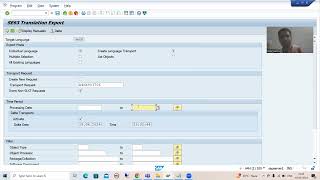 111  Additional ABAP Concepts  SE63 Translation Export Part2 [upl. by Kimitri]