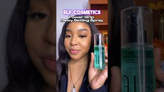 Elf power grip dewy setting spray makeupreview makeup [upl. by Ennis]