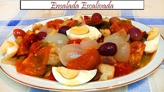 Ensalada Escalivada  Receta de Cocina en Familia [upl. by Amity701]