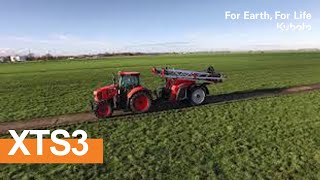 XTS3 Cropcare Sprayer  The first trailed sprayer from Kubota  2019 [upl. by Anitan]