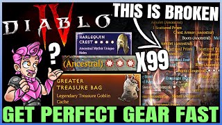 Diablo 4  Do THIS Now  New Best OP Loot Farm  Easy GA Gear Uniques Boss Materials Goblin Guide [upl. by Majka]