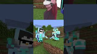 Escaping The Trap Using VR shorts minecraft psd1shorts lapatasmp psd1 [upl. by Susy183]