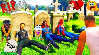 Avengers amp Shinchan Chop Died But Who Killed   GTA 5 AVENGERS Emotional Video [upl. by Nwahsir682]